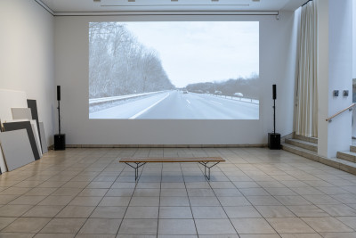 Ausstellungsansichten der Installation 