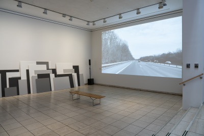 Ausstellungsansichten der Installation 