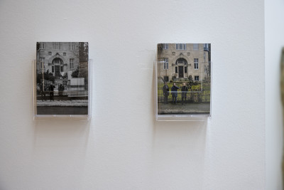 Ausstellungsansichten der Installation 